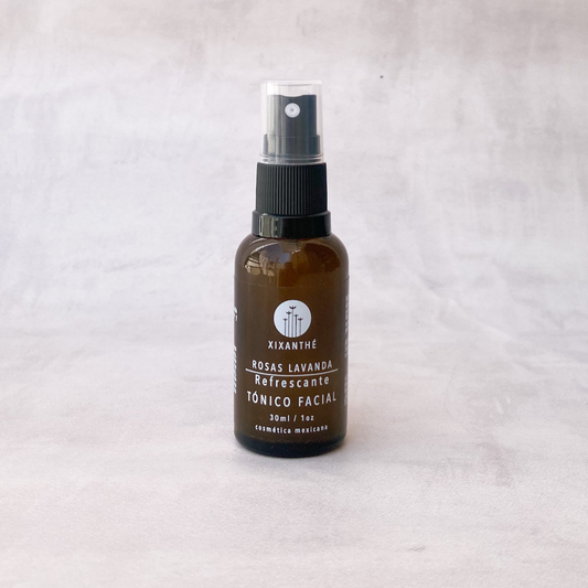 Mini Tónico Facial Refrescante Rosas Lavanda