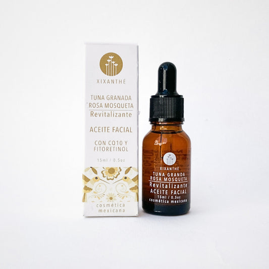 Aceite Facial Revitalizante con Fitoretinol y Coenzima Q10