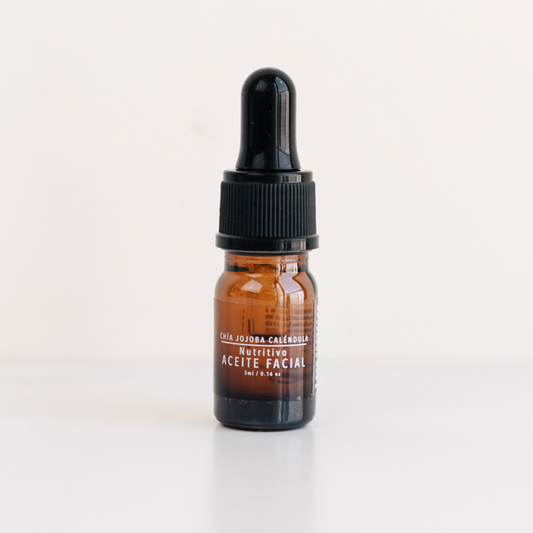 Mini Aceite Facial Nutritivo Chía, Jojoba y Caléndula