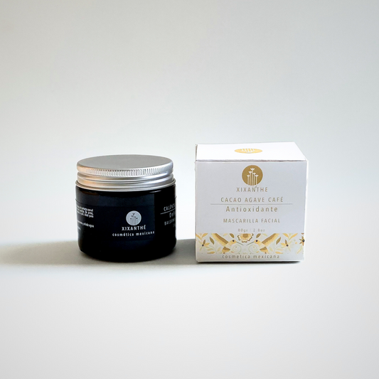 Mascarilla Facial Antioxidante Cacao Agave Café