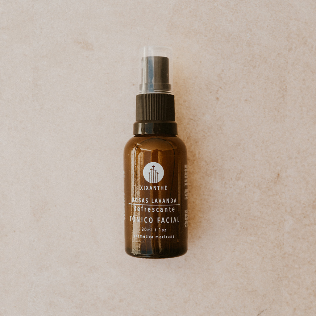 Mini Tónico Facial Refrescante Rosas Lavanda